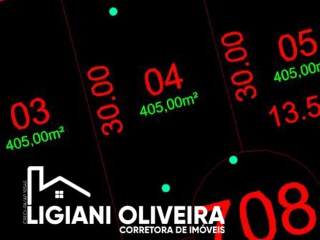 Terreno com 405m², à venda, no bairro Jardim Europa em Novo Progresso