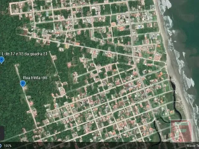 Terreno com 384m², à venda, no bairro Continental em Itapoá