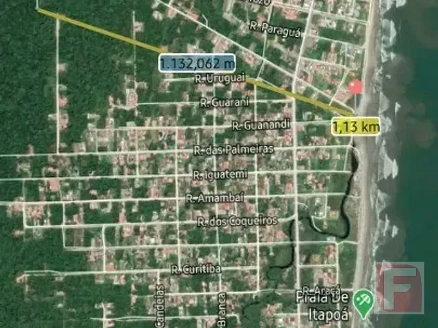 Terreno com 384m², à venda, no bairro Continental em Itapoá