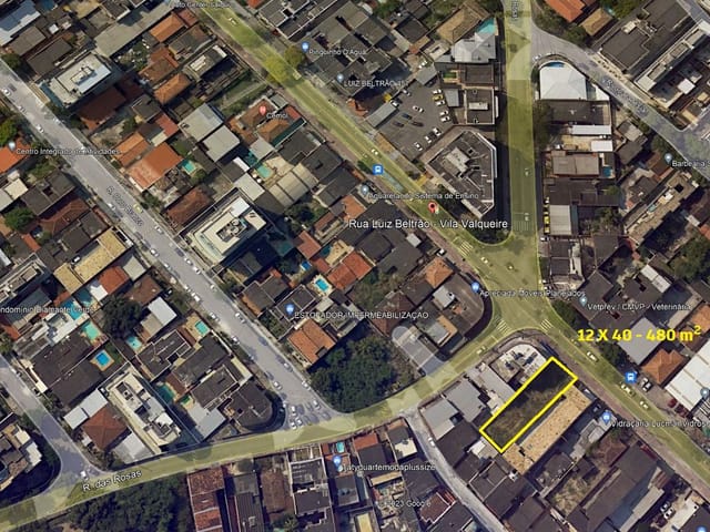 Terreno com 480m², à venda ou para alugar, no bairro Vila Valqueire em Rio de Janeiro