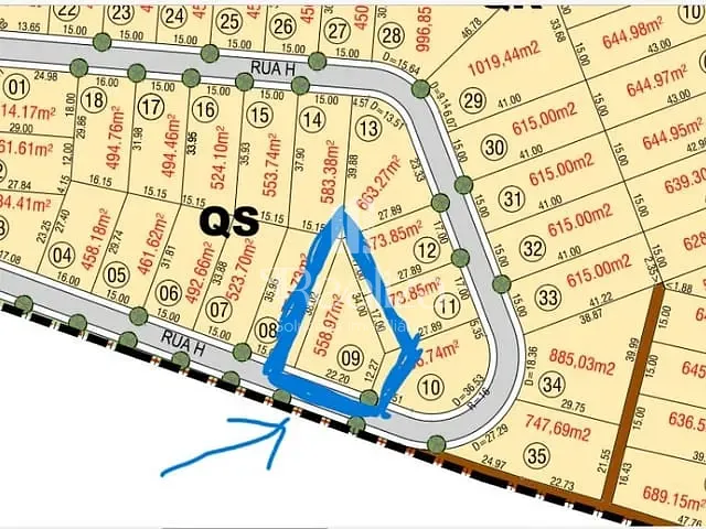 Terreno com 559m², à venda, no bairro Nossa Senhora da Vitória em Ilhéus