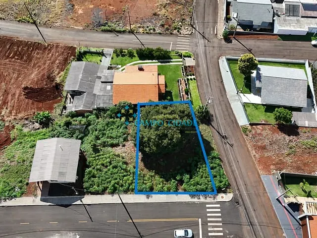 Terreno com 405m², à venda, no bairro SÃO SEBASTIÃO em Chopinzinho