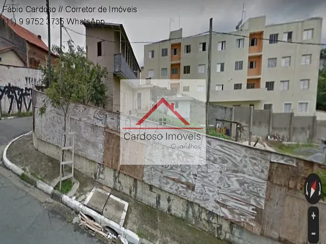 Terreno com 1862m², à venda, no bairro Jardim Tranquilidade em Guarulhos