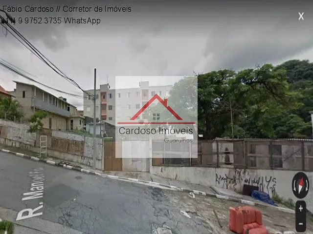 Terreno com 1862m², à venda, no bairro Jardim Tranquilidade em Guarulhos
