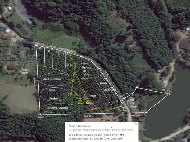 Foto do Terreno - Terreno à venda, 1000 m² por R$ 63.600,00 - Ibiúna - Ibiúna/SP | Collina Imóveis