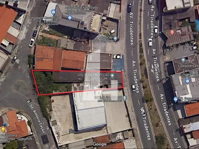Terreno com 460m², à venda, no bairro Centro em Guarulhos