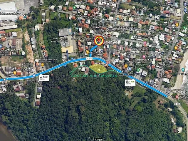 Terreno com 492m², à venda, no bairro Morro das Pedras em Florianópolis