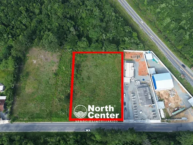 Terreno com 5138m², para alugar, no bairro Pinheiros em Balneário Barra do Sul