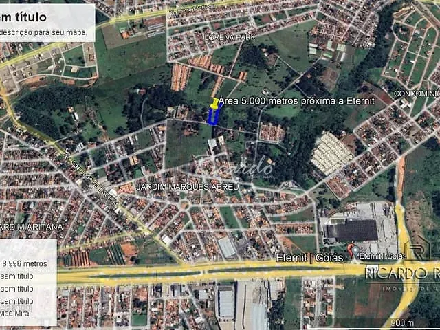 Terreno com 5000m², à venda, no bairro Chácaras Buritis em Goiânia