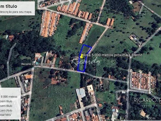 Terreno com 5000m², à venda, no bairro Chácaras Buritis em Goiânia
