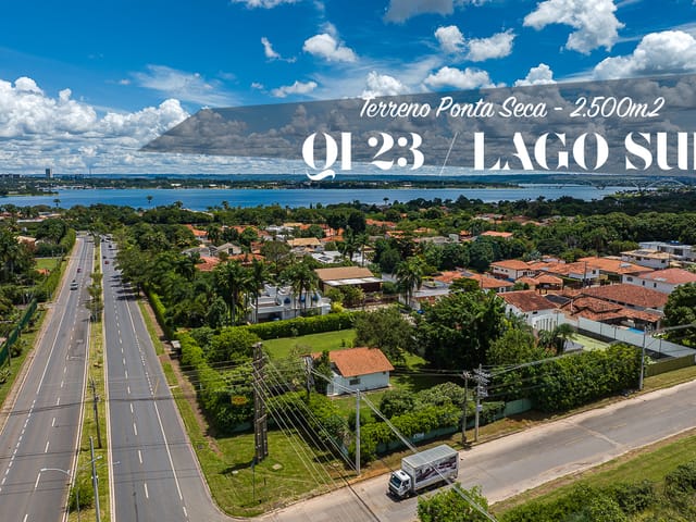 Foto do Terreno - Terreno à venda, Setor de Habitações Individuais Sul, Brasília, DF | Augusto César Consultoria Imobiliária