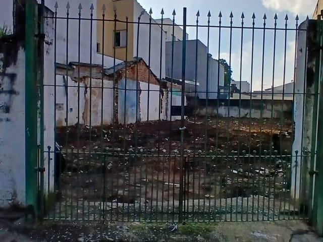 Terreno com 334m², à venda, no bairro Parque Oratório em Santo André