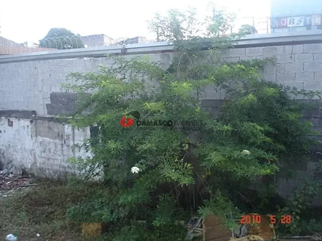 Terreno com 198m², à venda, no bairro Vila Homero Thon em Santo André