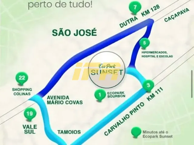 Terreno com 305m², à venda, no bairro Piedade em Caçapava