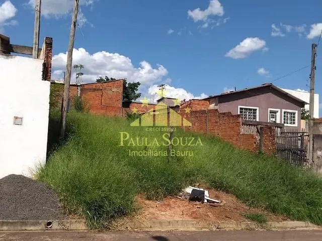 Terreno com 250m², à venda, no bairro Parque Jaraguá em Bauru