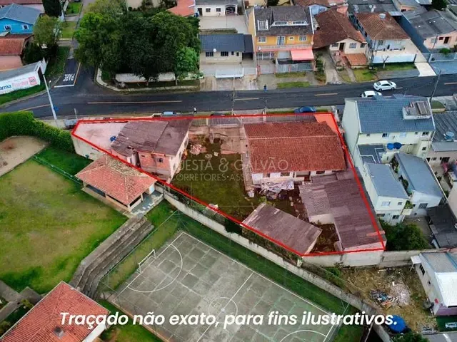 Terreno à venda, no bairro Cidade Industrial em Curitiba
