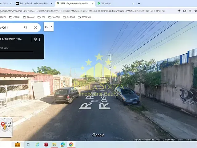 Terreno com 127m², à venda, no bairro Pousada da Esperança II em Bauru