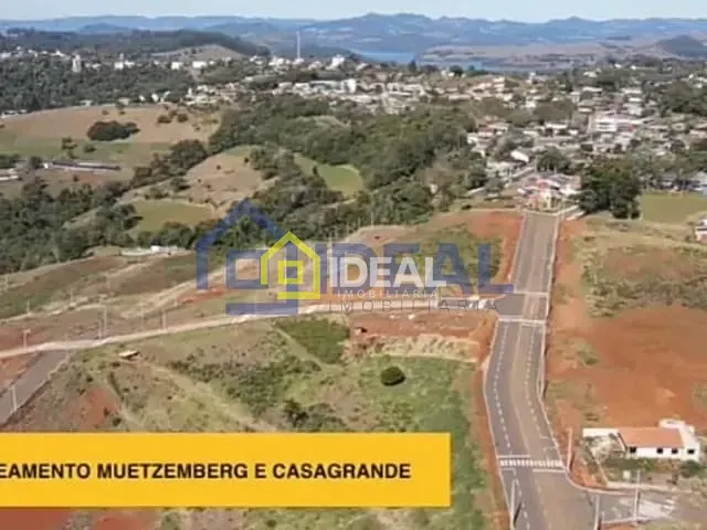 Terreno com 412m², à venda, no bairro muetzember & Casagrande em Itá