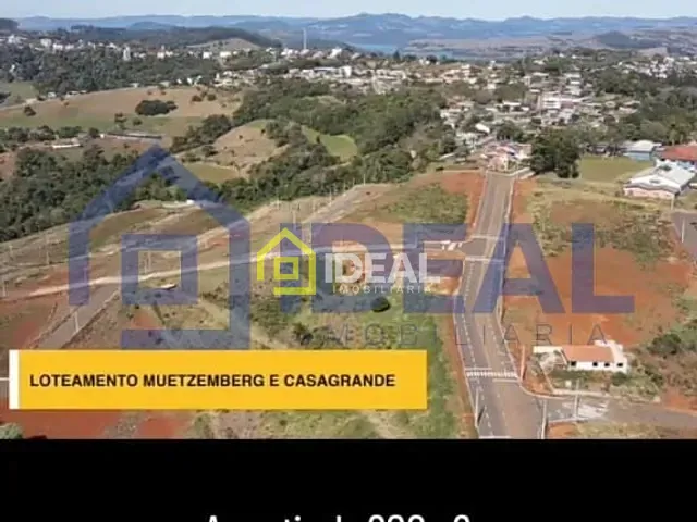 Terreno com 412m², à venda, no bairro muetzember & Casagrande em Itá