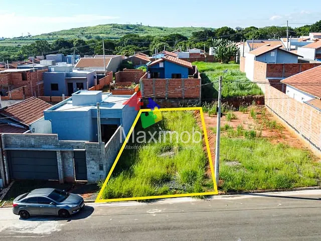 Terreno com 160m², à venda, no bairro Residencial dos Lagos em Itapira