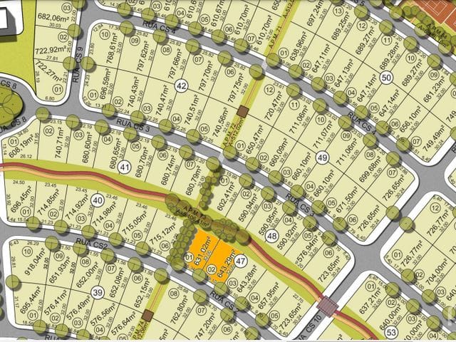 Terreno com 1274m², à venda, no bairro Residencial Alphaville Flamboyant em Goiânia