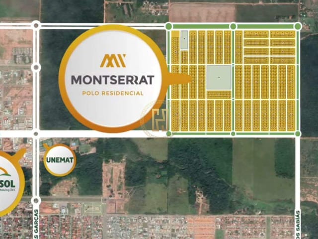 Terreno com 324m², à venda, no bairro Jardim das Orquídeas em Nova Mutum