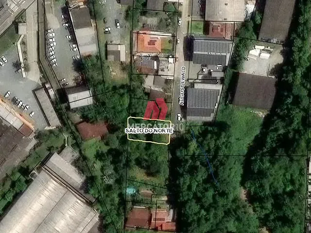 Terreno com 351m², à venda, no bairro Salto do Norte em Blumenau