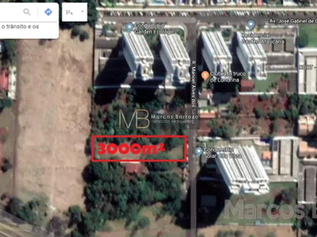 Terreno com 3008m², à venda, no bairro Aurora em Londrina