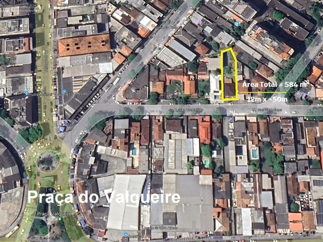 Terreno com 564m², à venda ou para alugar, no bairro Vila Valqueire em Rio de Janeiro