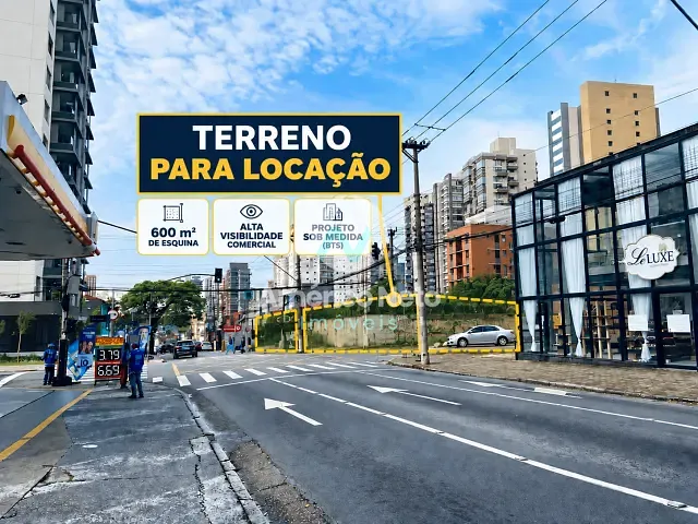 Terreno com 600m², para alugar, no bairro Jardim em Santo André