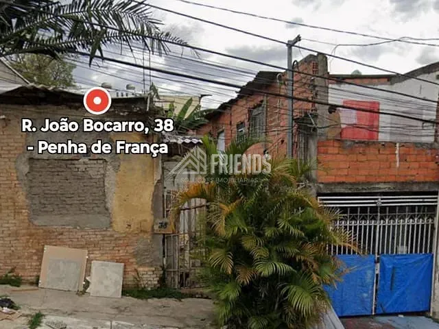Terreno com 350m², à venda, no bairro Penha de França em São Paulo