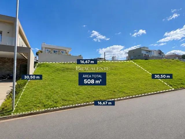 Terreno com 508m², à venda, no bairro Jardim Portugal em Valinhos