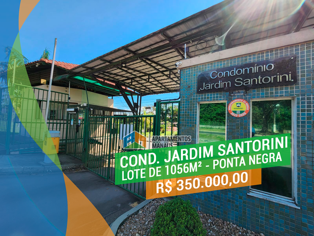 Foto do Terreno - Terreno Jd Santorini 1056m² Ponta Negra | Apartamentos Manaus Imobiliária