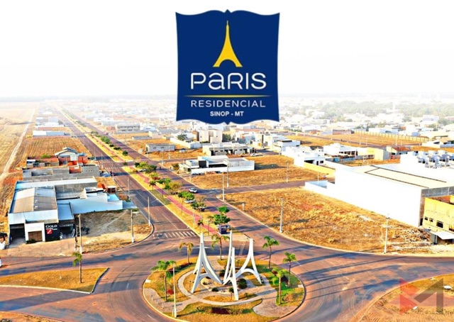 Terreno com 360m², à venda, no bairro Residencial Paris em Sinop