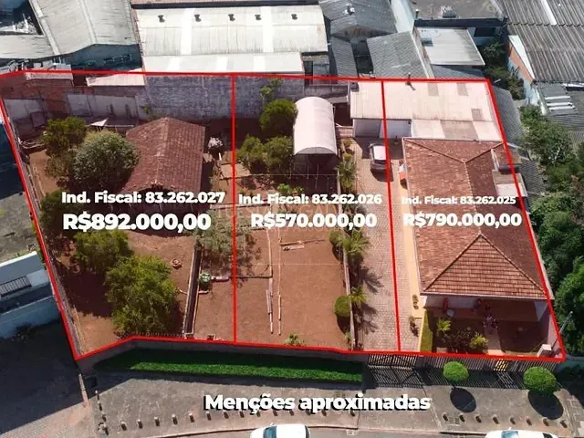 Terreno com 379m², à venda, no bairro Pinheirinho em Curitiba