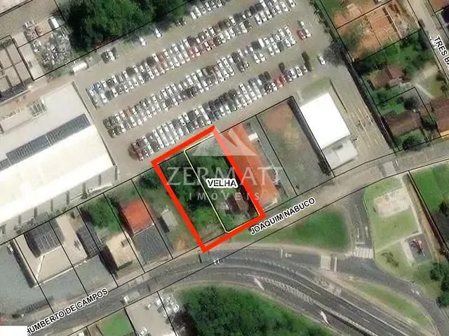 Terreno com 978m², à venda, no bairro Velha em Blumenau