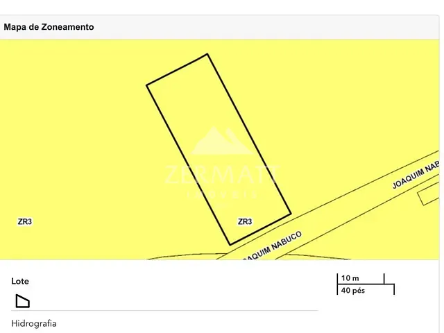 Terreno com 978m², à venda, no bairro Velha em Blumenau