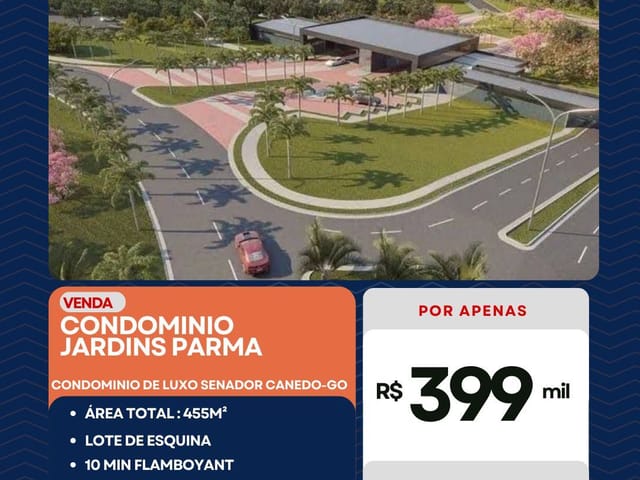 Foto do Terreno - JARDINS PARMA LOTE A VENDA | LEGITIMA SOLUCOES IMOBILIARIAS