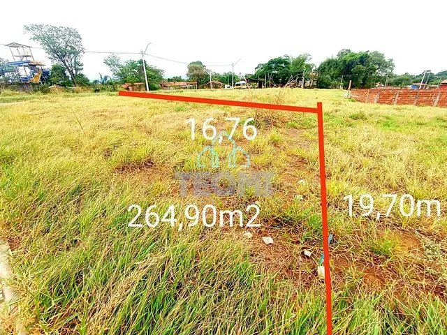 Terreno com 265m², à venda, no bairro Residencial Vale das Acacias em Pindamonhangaba