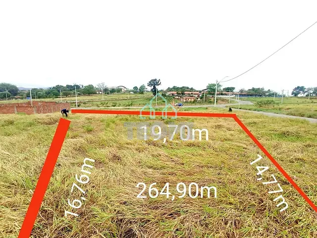 Terreno com 265m², à venda, no bairro Residencial Vale das Acacias em Pindamonhangaba