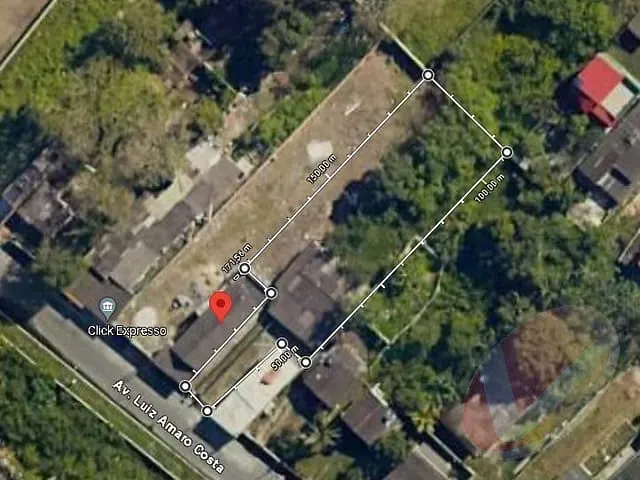 Terreno com 1050m², à venda, no bairro Melvi em Praia Grande