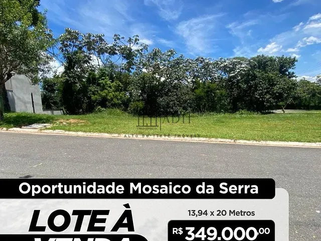 Terreno com 279m², à venda, no bairro Mogi Moderno em Mogi das Cruzes