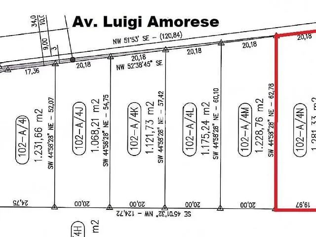 Terreno com 1281m², à venda, no bairro Cidadela em Londrina