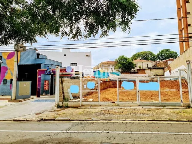 Terreno com 674m², à venda, no bairro Jardim Paraíso em Campinas