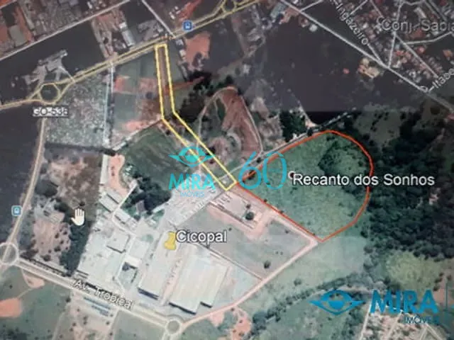 Terreno com 50000m², à venda, no bairro Distrito Industrial Brasil Central em Senador Canedo