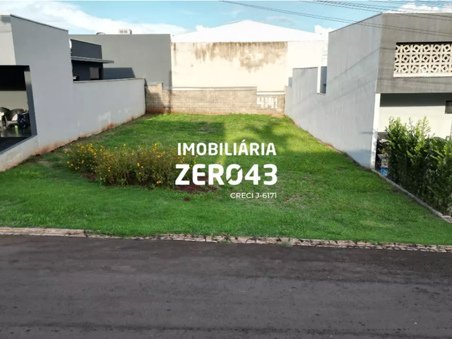 Terreno com 312m², à venda, no bairro Condominio Residencial Habitten Santa Regina em Londrina