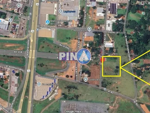 Terreno com 3500m², para alugar, no bairro Chácaras Marivânia em Aparecida de Goiânia