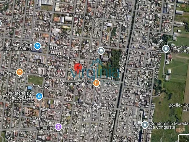 Terreno com 1080m², à venda, no bairro Canudos em Novo Hamburgo