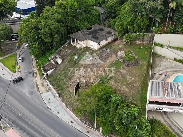 Terreno com 1117m², à venda, no bairro Ponta Aguda em Blumenau