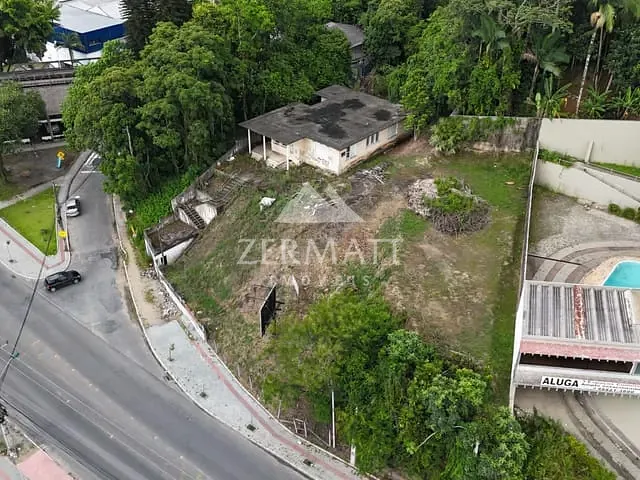 Terreno com 1117m², à venda, no bairro Ponta Aguda em Blumenau